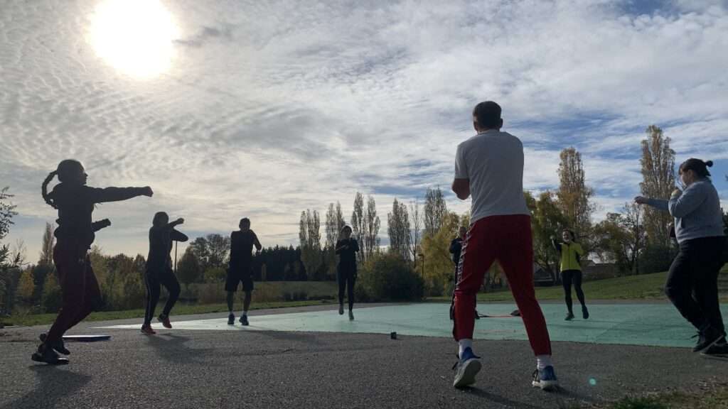 Séance de sport en entreprise à Toulouse