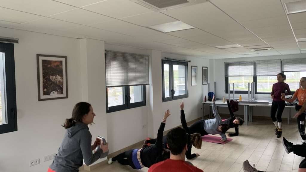Session de sport en entreprise à Toulouse organisée par Eagles Coaching